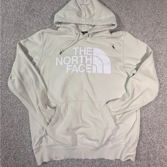 Great condition The North Face Men’s Hoodie – Size M – Minimalist cream white - Picture 1 of 4